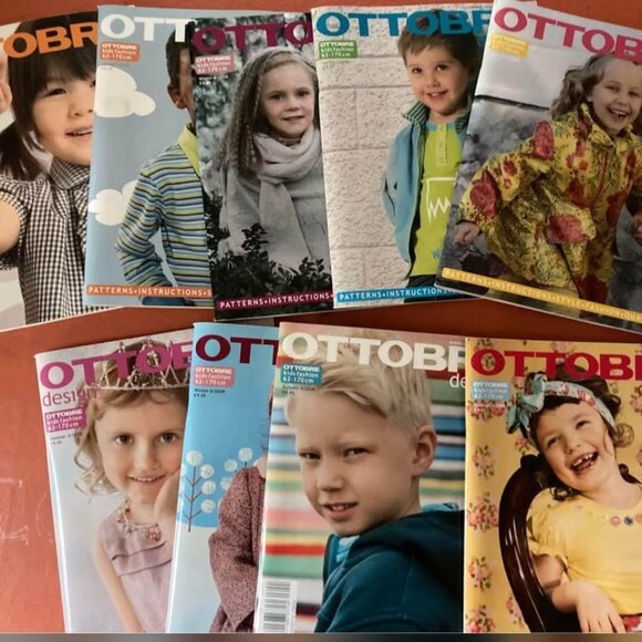 Ottobre Design Pattern Magazine Collection - Picture 1 of 8